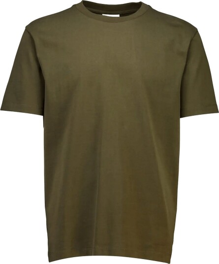 Lindbergh O Neck Tee Oversize S/S Khaki green S