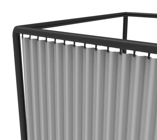 Cane-line Laze gardin Light grey Til cabana Grå