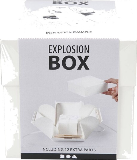 Cc Gaveeske Explosion Box Hvit