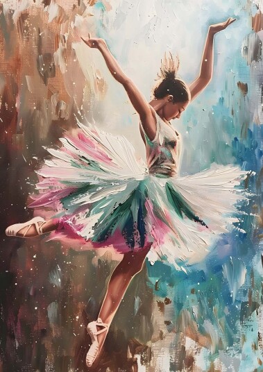 Namly Design Plakat Dansende Ballerina POSTER3JQUMU Namly Design Plakat Dansende Ballerina POSTER3JQUMU