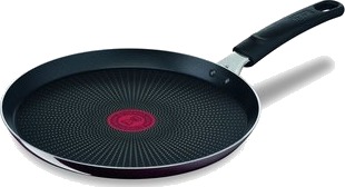 Tefal D52210 Resist Intense Crêpe Panne 25 Cm Med Speileffekt Vinrød