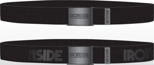 Ironside Belte 300707 120 cm, Stretch, Svart