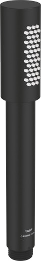 Grohe Rainshower Aqua hånddusj, matt sort phantom black