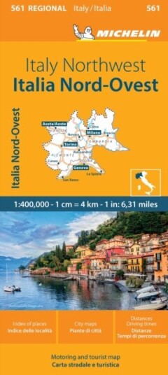 Italy Northwest Michelin Regional Map 561 Italy Northwest Michelin Regional Map 561