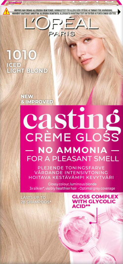 Loreal Paris Casting Crème Gloss 1010 Light Iced Blonde