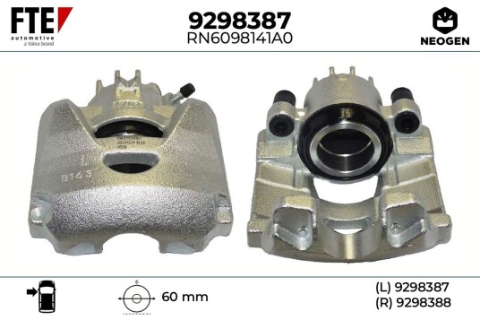 FTE 9298387 Bremsecaliper