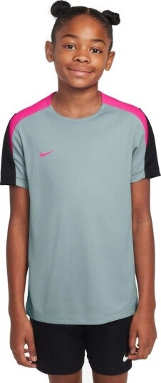 Nike Trenings T skjorte Dri fit Strike Ocean Cube/svart/rosa Barn størrelse L: 147 158 cm