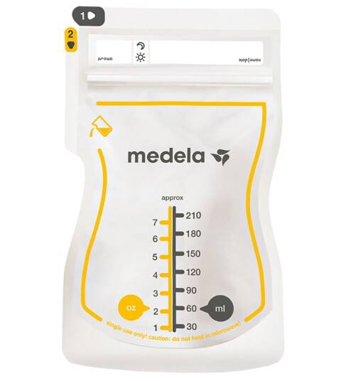 Medela Easy Pour Oppbevaringspose til morsmelk 25stk