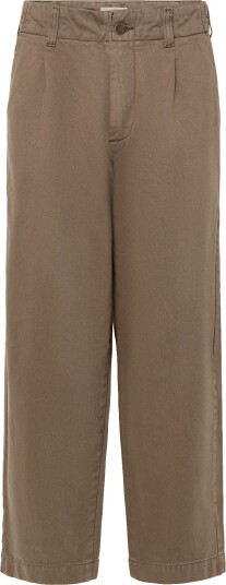 Casual Friday Cfvaler 0307 Pleated Pants   CHOCOLATE CHIP   36 x 34