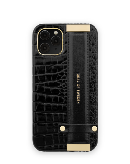 Ideal Of Sweden Statement Case Neo Noir Croco Strap Handle (IDSCAW20-1958-223)