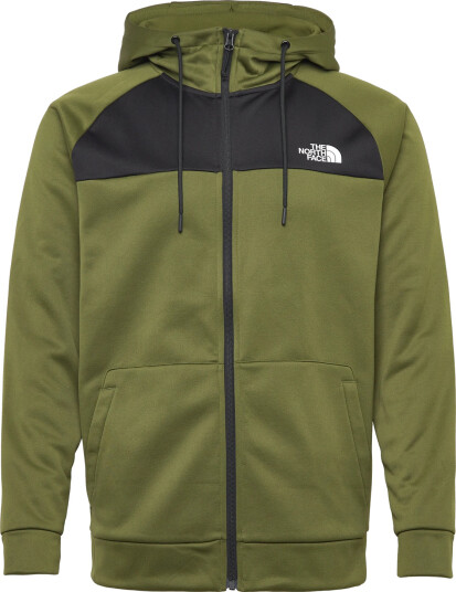 The North Face M Reaxion Fleece F/Z Hoodie - Eu - Khaki green - XS The North Face M Reaxion Fleece F/Z Hoodie - Eu - Khaki green - XS