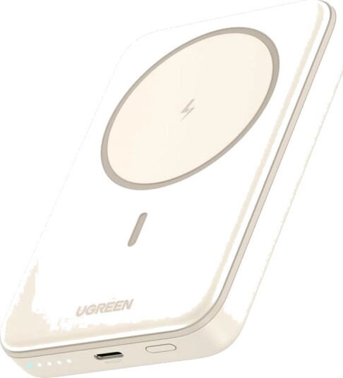 Ugreen Trådløs Magnetisk Powerbank 10000 mAh 20W Beige Ugreen Trådløs Magnetisk Powerbank 10000 mAh 20W Beige