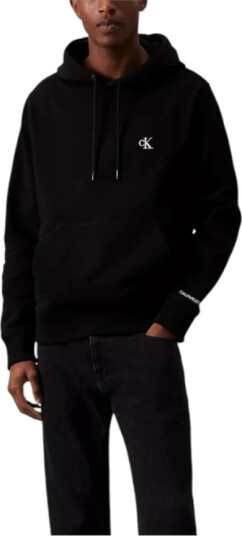 Calvin Klein Jeans Ck Essential Regular Hoodie - Black - S