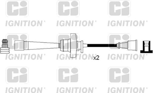 Tennplugg kabelsett QUINTON HAZELL XC1228