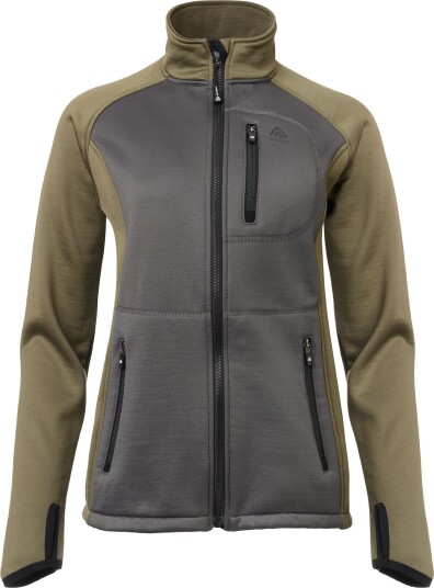 Aclima Women's WoolShell Jacket Gray Pinstripe/Tarmac Gray Pinstripe / Tarmac XL