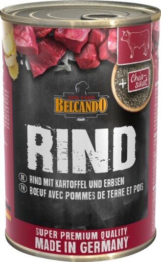 Belcando Våtfôr Super Premium Storfekjøtt Med Potet & Erter 1 X 400 G