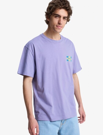 Quiksilver Ev Starfish Stamp Ss Purple XS