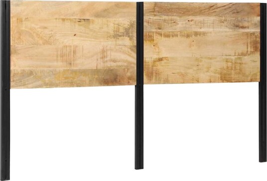 sengegavl 180 cm heltre mango og jern