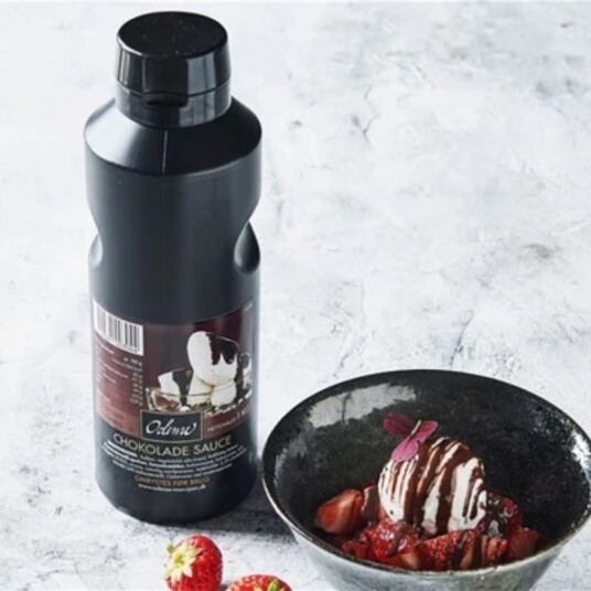 Dessertsaus Med Mørk Sjokolade Odense Marcipan 1kg Dessertsaus Med Mørk Sjokolade Odense Marcipan 1kg