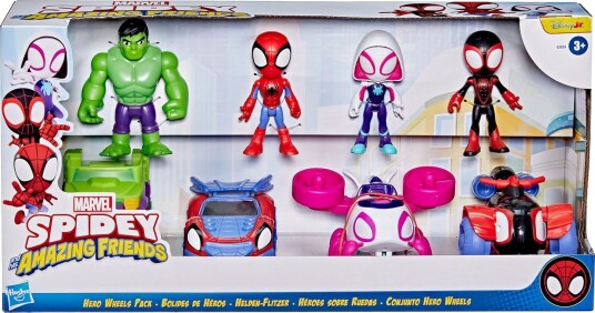 Marvel Spidey Og Hans Fantastiske Venner Hero Wheels Lekebiler