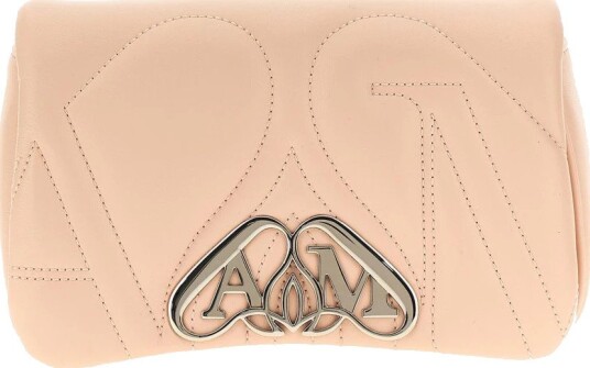Alexander McQueen Dame Vesker Beige ONE SIZE,