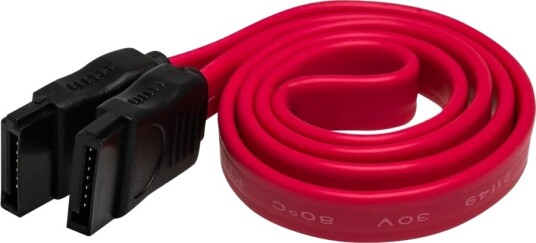Akyga Ak-Ca-27 - Sata-Kabel - Sata (Hunn) Til Sata (Hunn) - 50 Cm - Rød