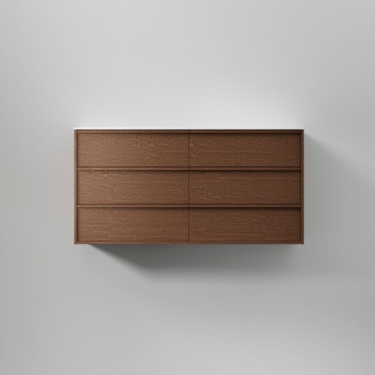 INR Iconic Nordic Rooms Terra Servantskap Dark oak / 140cm Dobbel Carve