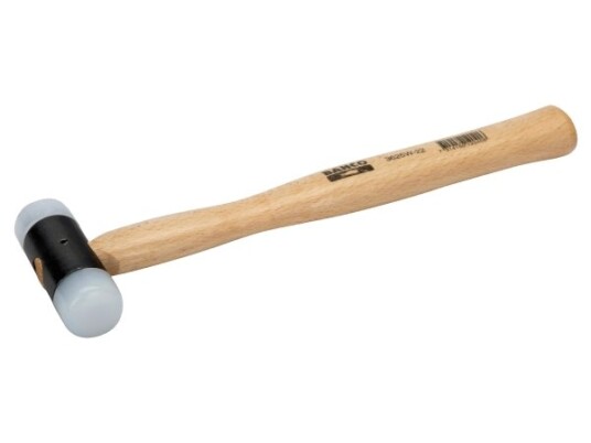 Bahco 3625W-35 Gummihammer 300 mm med Plastikk og Tre Skaft