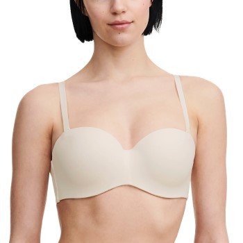 Chantelle BH Corsetry T-Shirt UW Strapless Bandeau Benhvit C 90 Dame