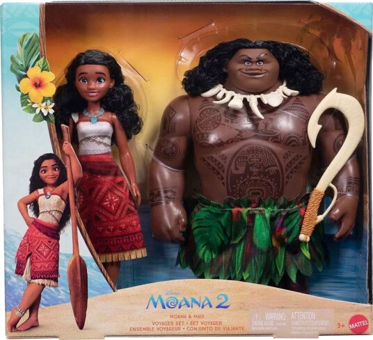 Disney Vaiana 2 Dukker   3+år   Vaiana og Maui