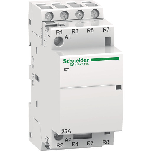 Schneider Electric Acti9 ict contactor 25a 4nc 230v 36 mm (3606480375101)