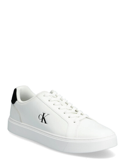 Calvin Klein Classic Cupsole Laceup Lth - White - 42
