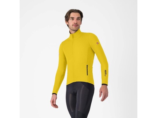 Castelli Alpha 150 sykkeljakke mango mojito/svart herre