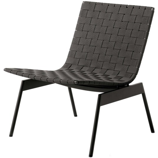 &Tradition &Tradition Ville AV44 Loungestol Warm Black &Tradition &Tradition Ville AV44 Loungestol Warm Black