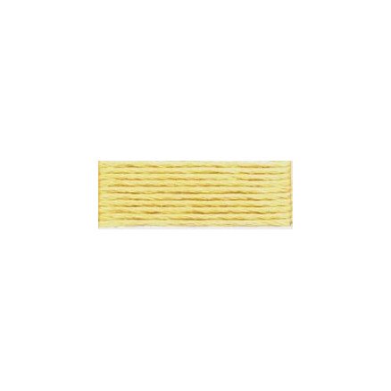 DMC Mouliné Spécial 25 Broderigarn 676 Lys Gyllenbrun