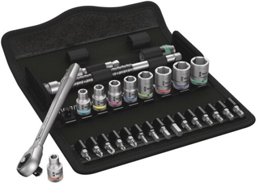 Wera 8100 Sa 10, 28 Stykker, Sort, Sølv Wera 8100 Sa 10, 28 Stykker, Sort, Sølv