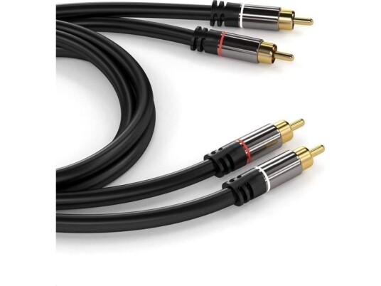 Premiumcord Premiumcord-Kabel 2X Cinch-2X Cinch M/M 1,5M