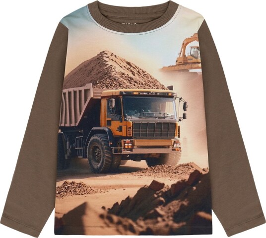 Minymo T Shirt Ls CHOCOLATE CHIP 86 Minymo T Shirt Ls CHOCOLATE CHIP 86