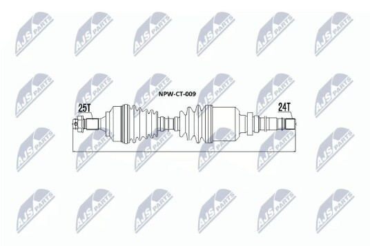 Nty Drivaksel NTY NPW CT 009