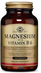 Solgar Magnesium + B6   250 tabl.