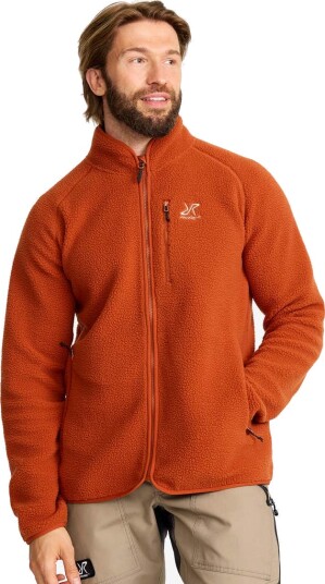 RevolutionRace Dame > Overdeler > Fleece & midlayers Canyon Hybrid Pile Fleece Dame Oatmeal/Kambaba Green Størrelse:XS
