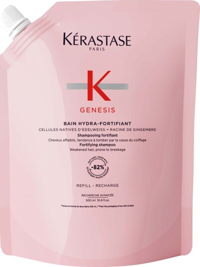 Kérastase Genesis Introduksjon Shampo 500ml for Skadet Hår og Håravfall