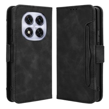 Xiaomi Redmi Note 14 Pro 5G/14 Pro+ 5G/Poco X7 Kortholder Lommebokveske   Svart