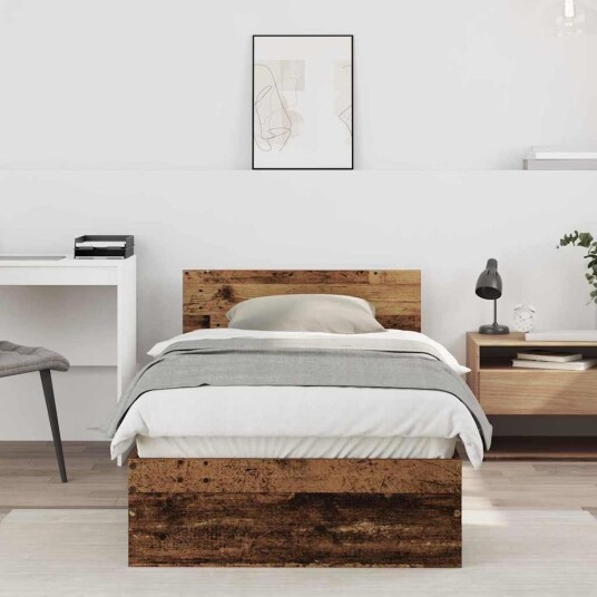Sengestamme Gamle Tre 90x200 cm Konstruert Tre Sengestamme Gamle Tre 90x200 cm Konstruert Tre
