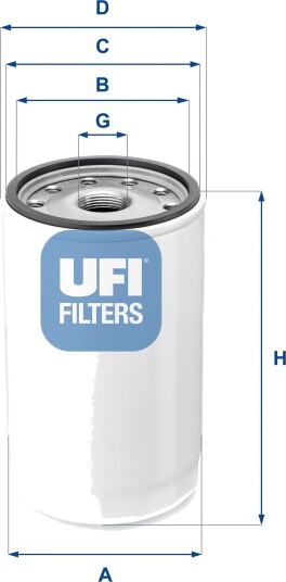 Filter, servostyring UFI 80.043.00 Filter, servostyring UFI 80.043.00