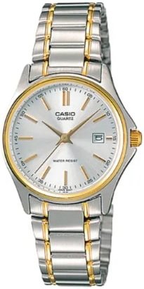Casio Dameklokke LTP 1183G 7ADF Classic Sølvfarget/Stål Ø28 mm
