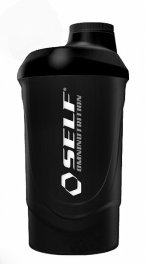SELF OMNINUTRITION Self Shaker 600 ml svart shaker, Be Your Self