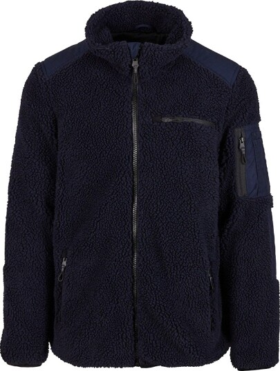 Brandit Ramble Teddyfleece jakke for menn Blå