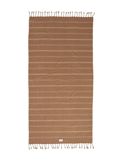 Oyoy Living Design Kyoto Bath Towel Brown DARK CARAMEL 165X92CM