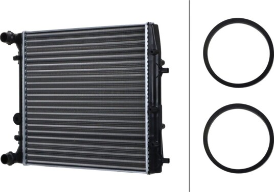 HELLA 8MK 366 302 651 Radiator motorkjøling HELLA 8MK 366 302 651 Radiator motorkjøling